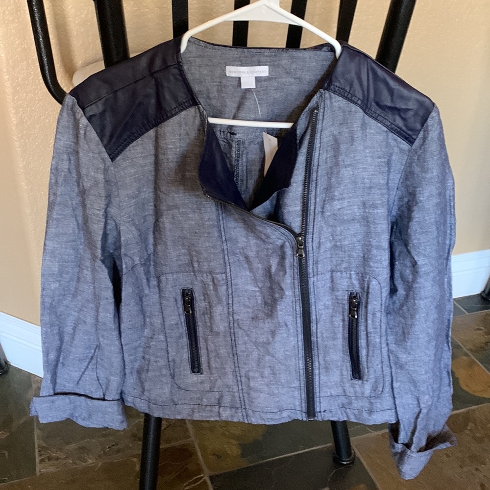 Moto style jacket!!! - Picture 4 of 5